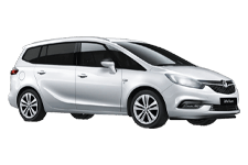 Van Hire Doncaster - Vauxhall Zafira 7-Seater - Minibus hire Doncaster